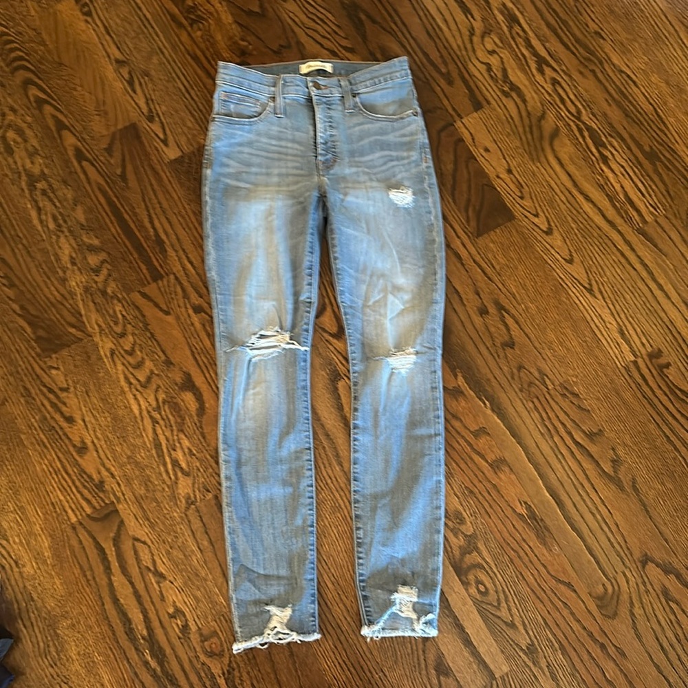 Madewell “9” High-rise Skinny” Jean